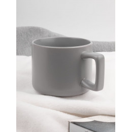 Чашка Jumbo в коробке матовая, светло-серая