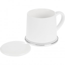 Кружка с подогревом и беспроводной зарядкой dualBase ver. 2.0 Matt, белая