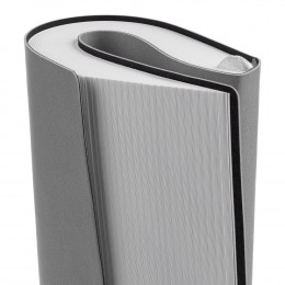 Ежедневник Vivian Metal, недатированный, серый