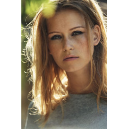 Футболка женская Ladies American U, синяя