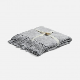 Плед Saltoro, светло-серый