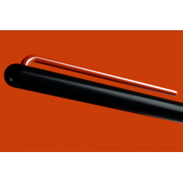 Карандаш GrafeeX в чехле, черный с красным