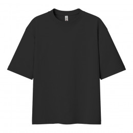 Футболка мужская оверсайз LIBRA, чёрный, XS/S, 100% хлопок, 220 г/м2