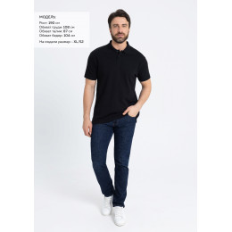 Рубашка поло унисекс хлопок 100%, 185, 04B
