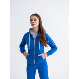 Толстовка женская STAN с капюшоном на молнии футер без начёса, 260, 61W