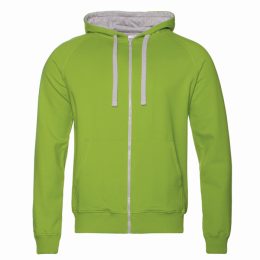 Толстовка мужская STAN с капюшоном на молнии футер без начёса 260, 61