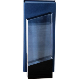 Награда хрустальная FT33 210х80х45мм футляр в комплекте