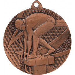 Медаль Плавание MMC7450/B (50) G-2.5мм