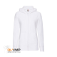 Толстовка без начеса "Ladies Lightweight Hooded Sweat" белый 